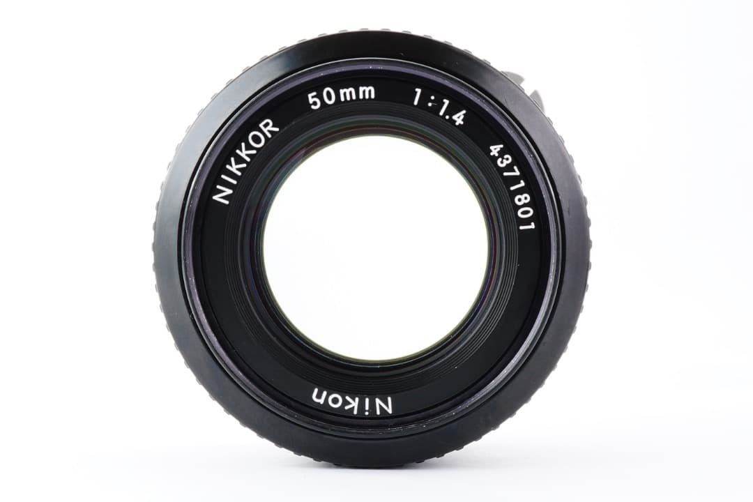 【極美品】動作◎ ニコン　Ai Nikkor 50mm F1.4 801