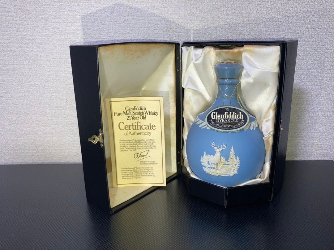 グレンフィディック 21年 ウェッジウッド スコッチウィスキー