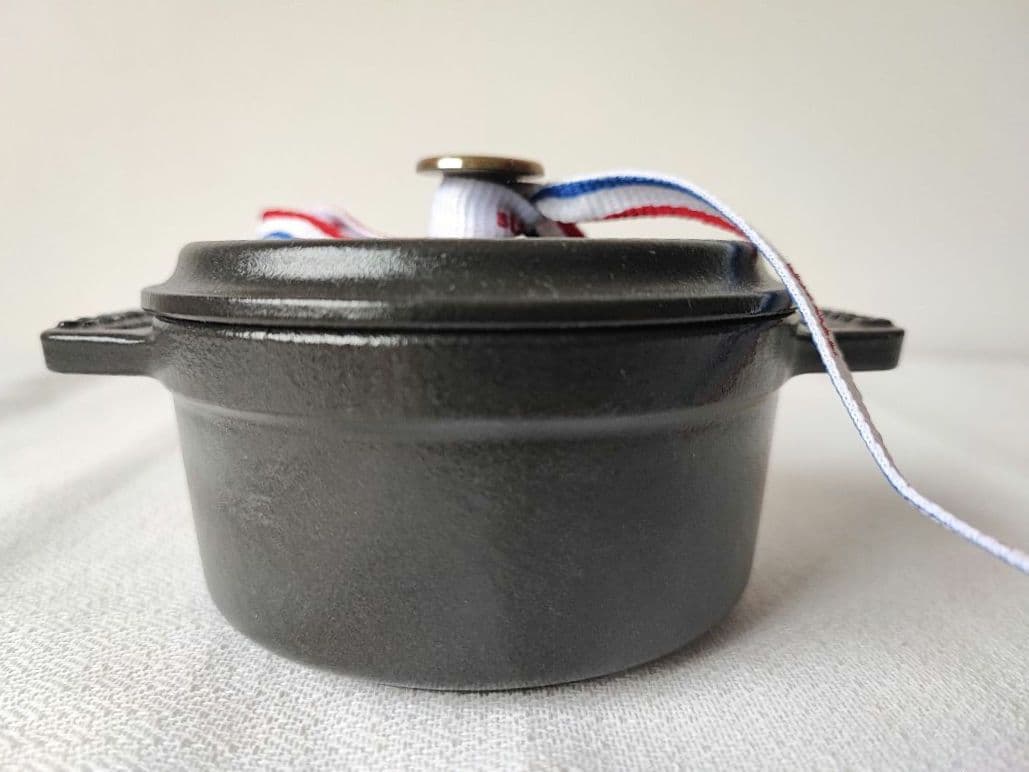staub　ピコ ココット ラウンド ブラック 10