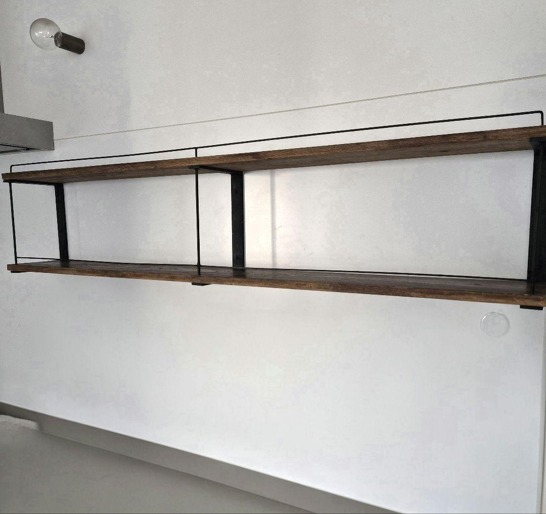 枯白 koku 壁掛け棚 シェルフ 古道具 器 オブジェ 飾り棚 二階堂明弘