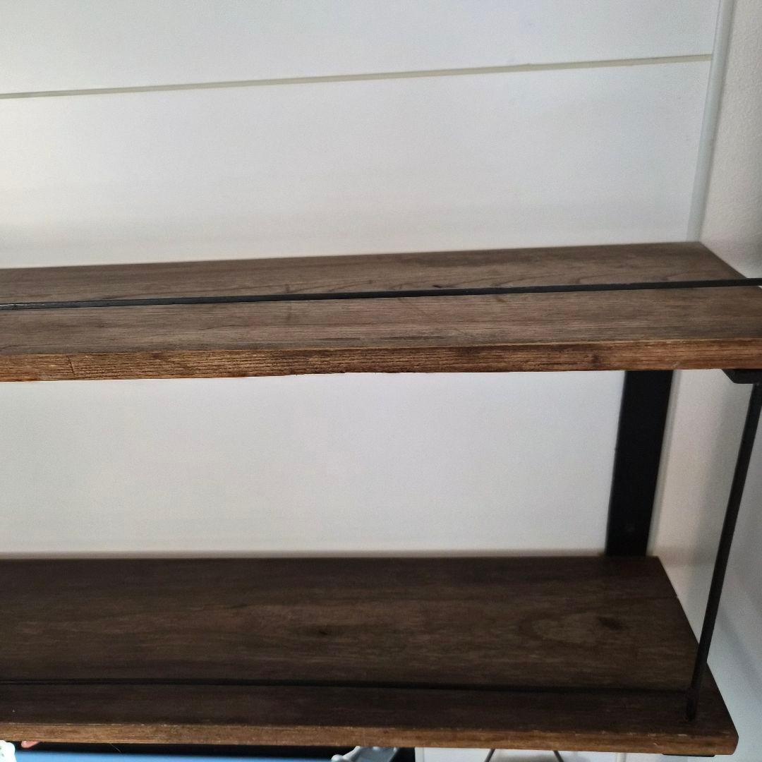 枯白 koku 壁掛け棚 シェルフ 古道具 器 オブジェ 飾り棚 二階堂明弘