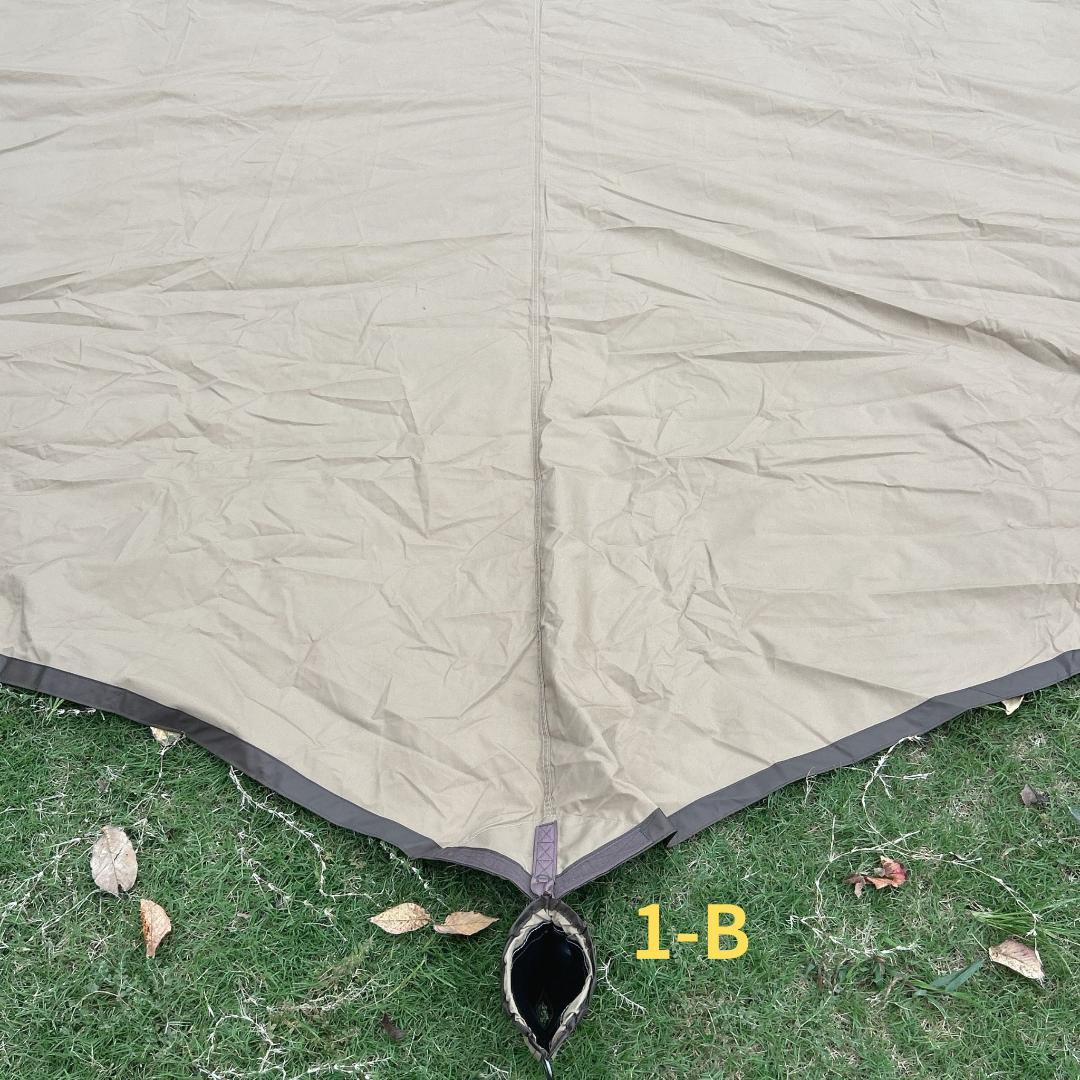 【美品】テンマクデザイン 焚火タープ TCコネクトヘキサ