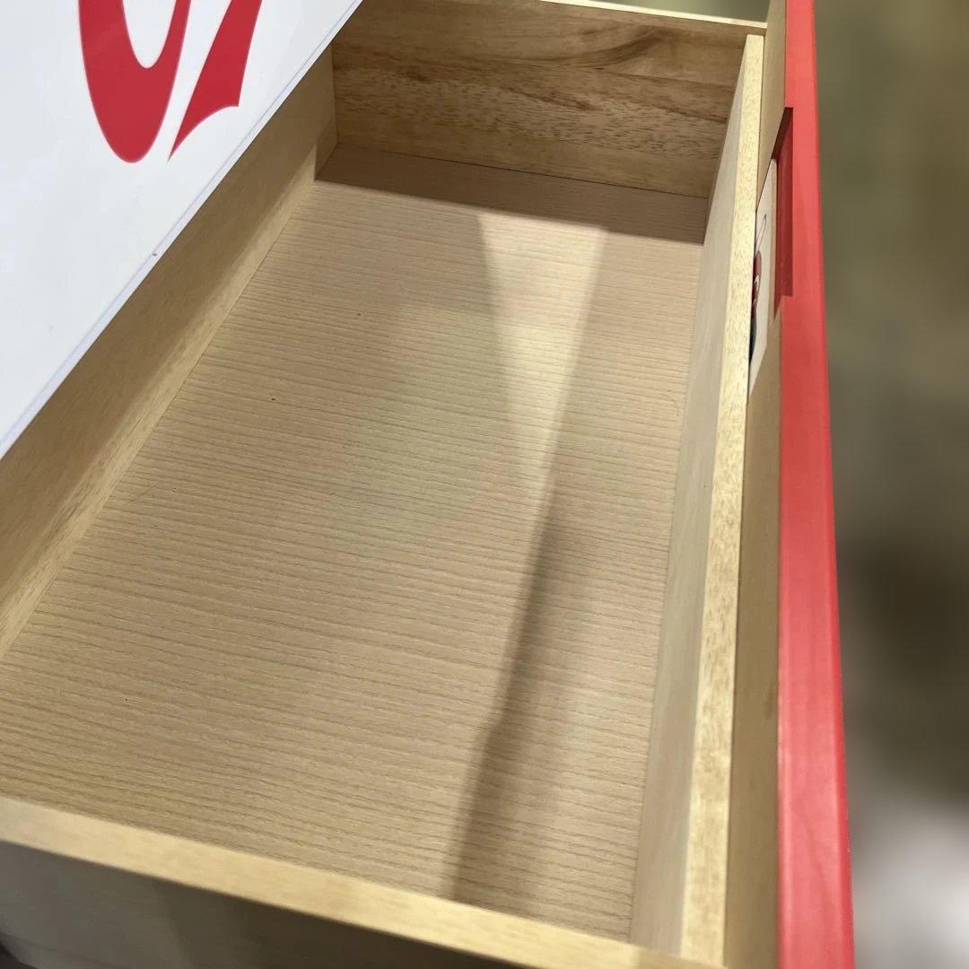 【カープ公認家具】◆５段チェスト◇廃盤品◆程度良好◇