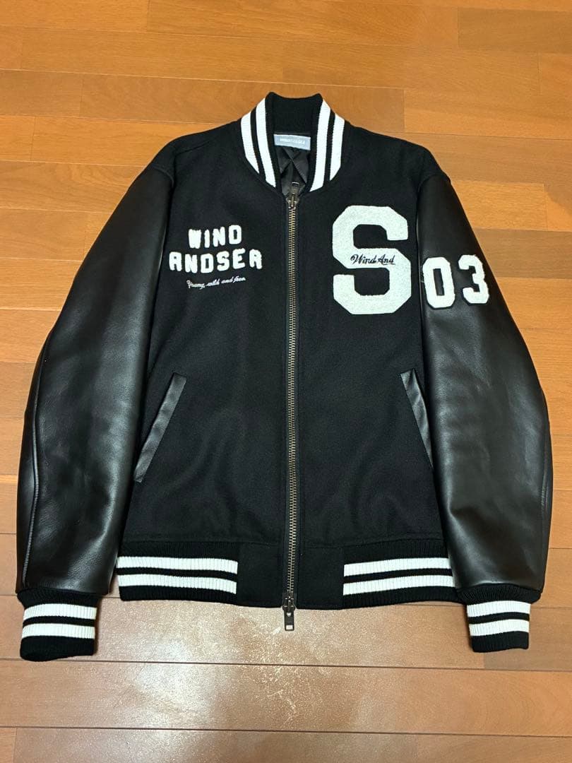 WIND AND SEA 3周年記念 BEYOUTH Virsity Jackt