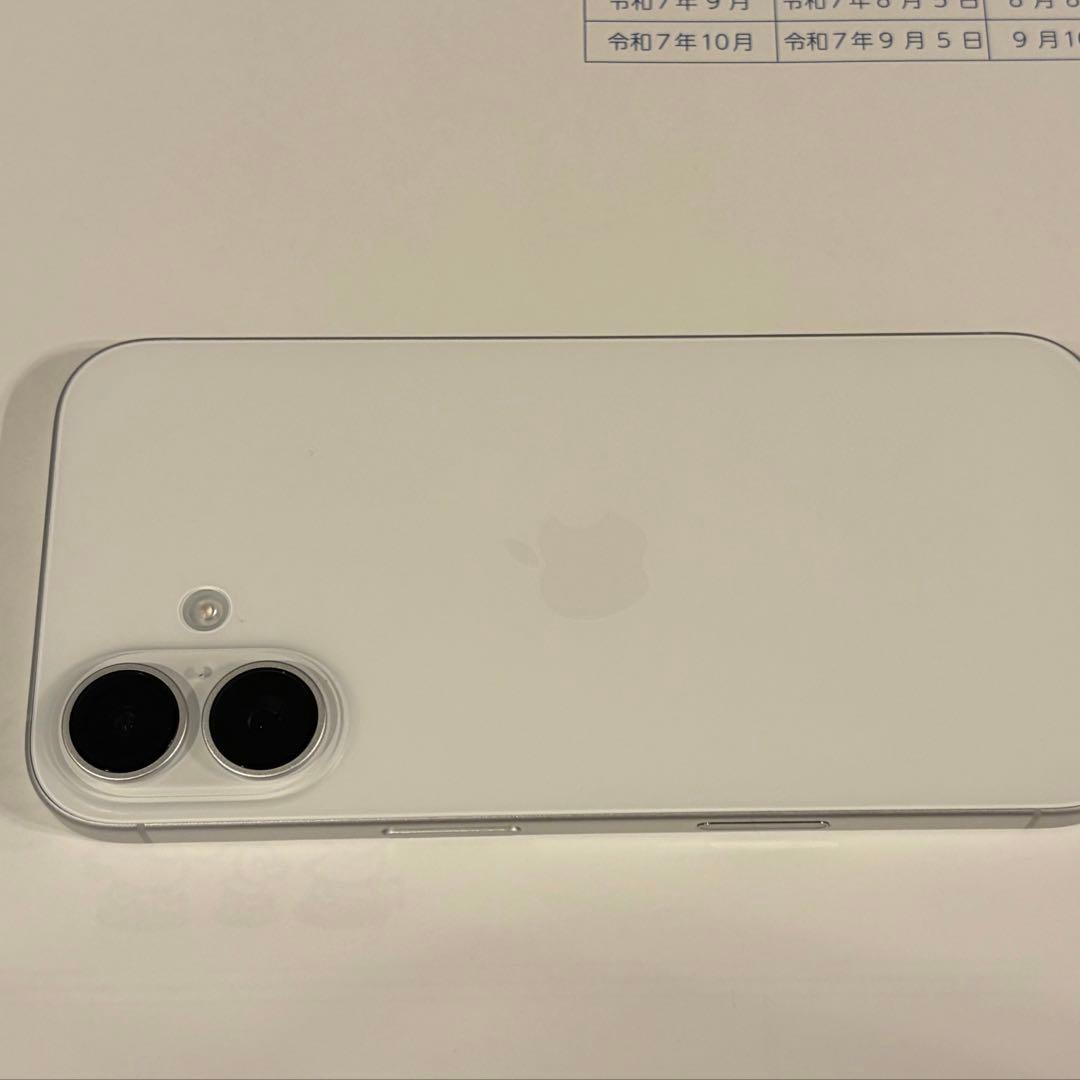 iPhone 16 128GB ホワイト 本体 SIMフリー