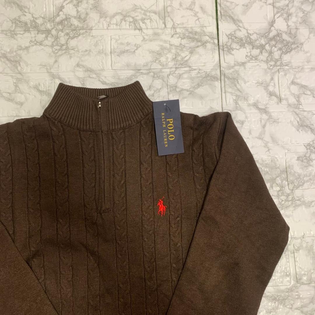 ポロラルフローレン セーター ケーブルニット ラルフローレン M