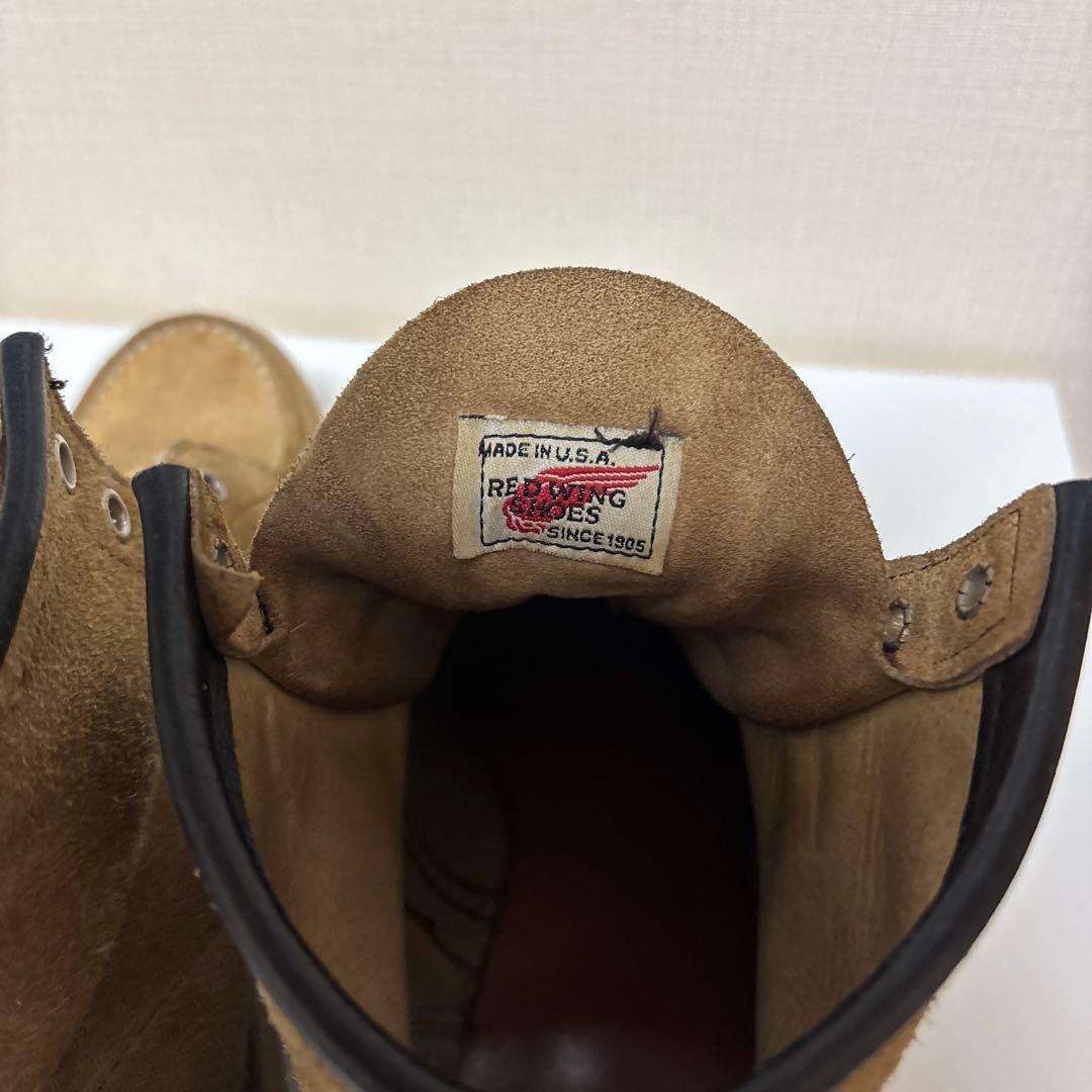 k*n様 レッドウィングアイリッシュセッタースエードブーツ