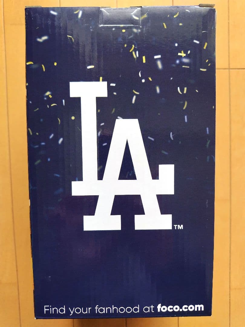 大谷翔平 LAドジャース ボブルヘッド 世界一記念トロフィー【新品箱入り】