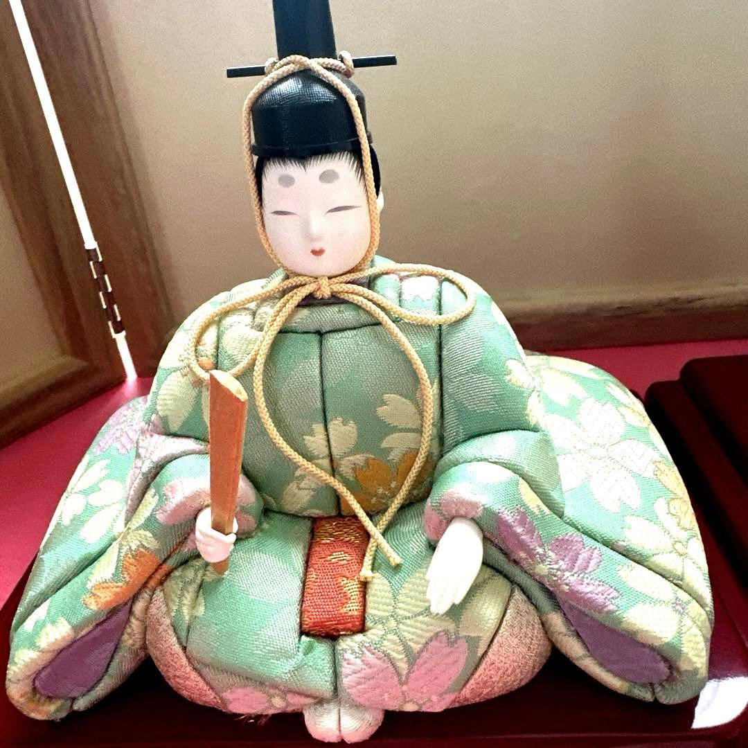 雛人形セット ひな祭り 真多呂　コンパクト　11点　桐箱付き