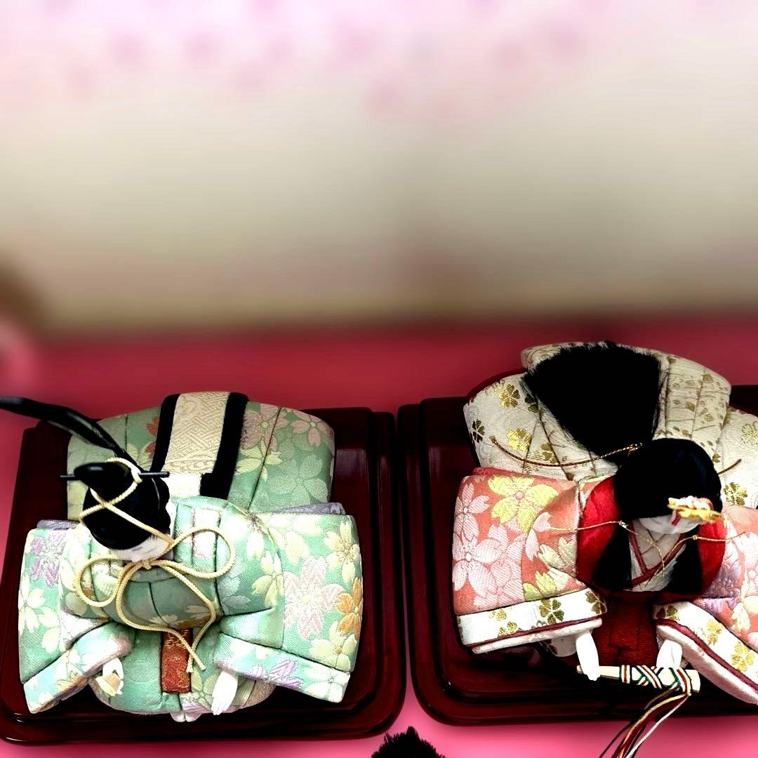 雛人形セット ひな祭り 真多呂　コンパクト　11点　桐箱付き