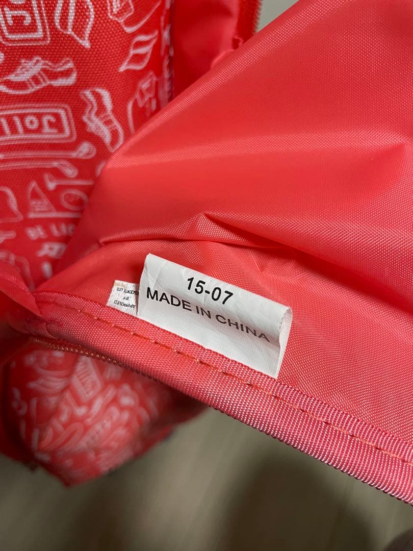 【メロンパン】Munsingwear 赤 キャディバッグ