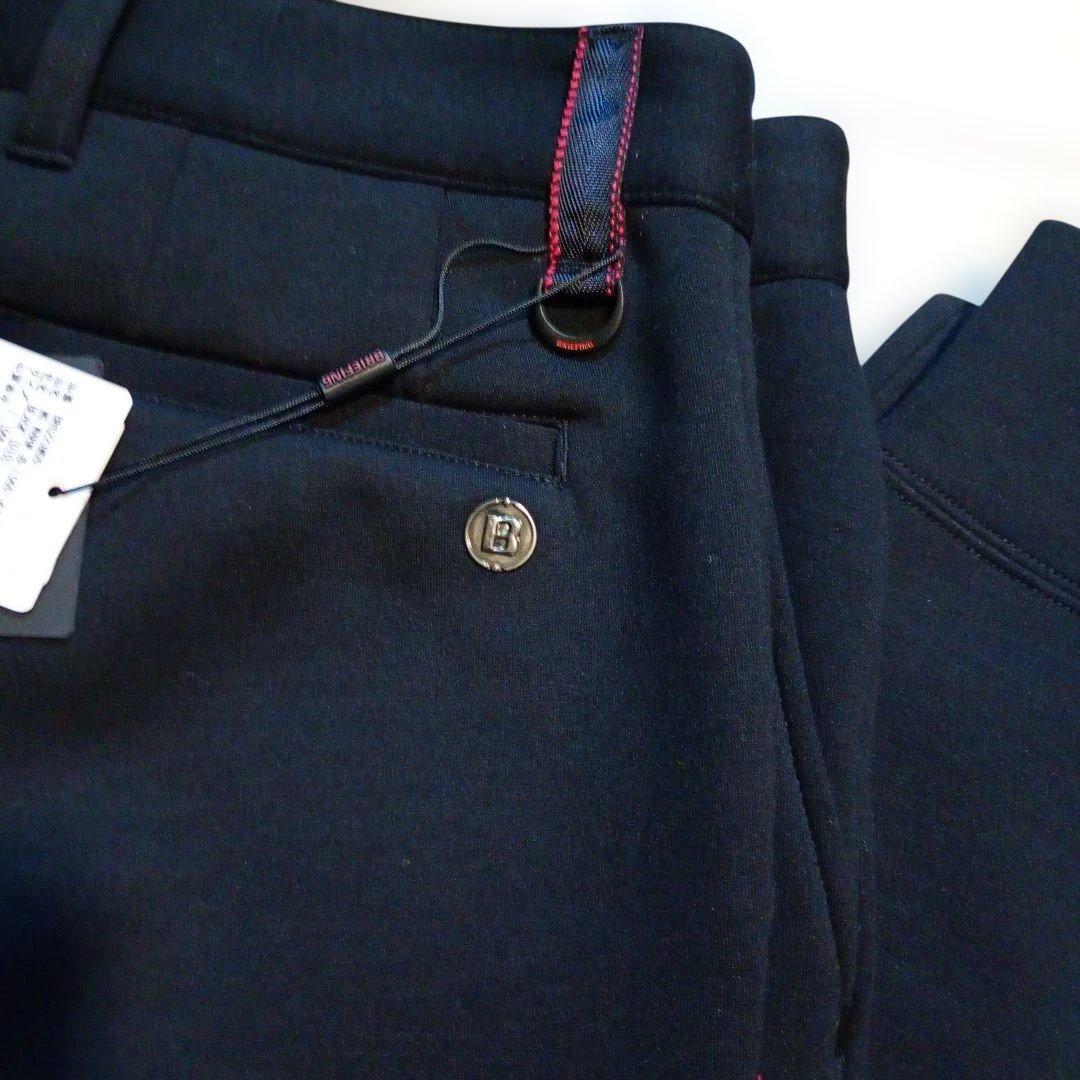 ブリーフィングメンズ3DウォームロゴジョガーパンツサイズLブラック