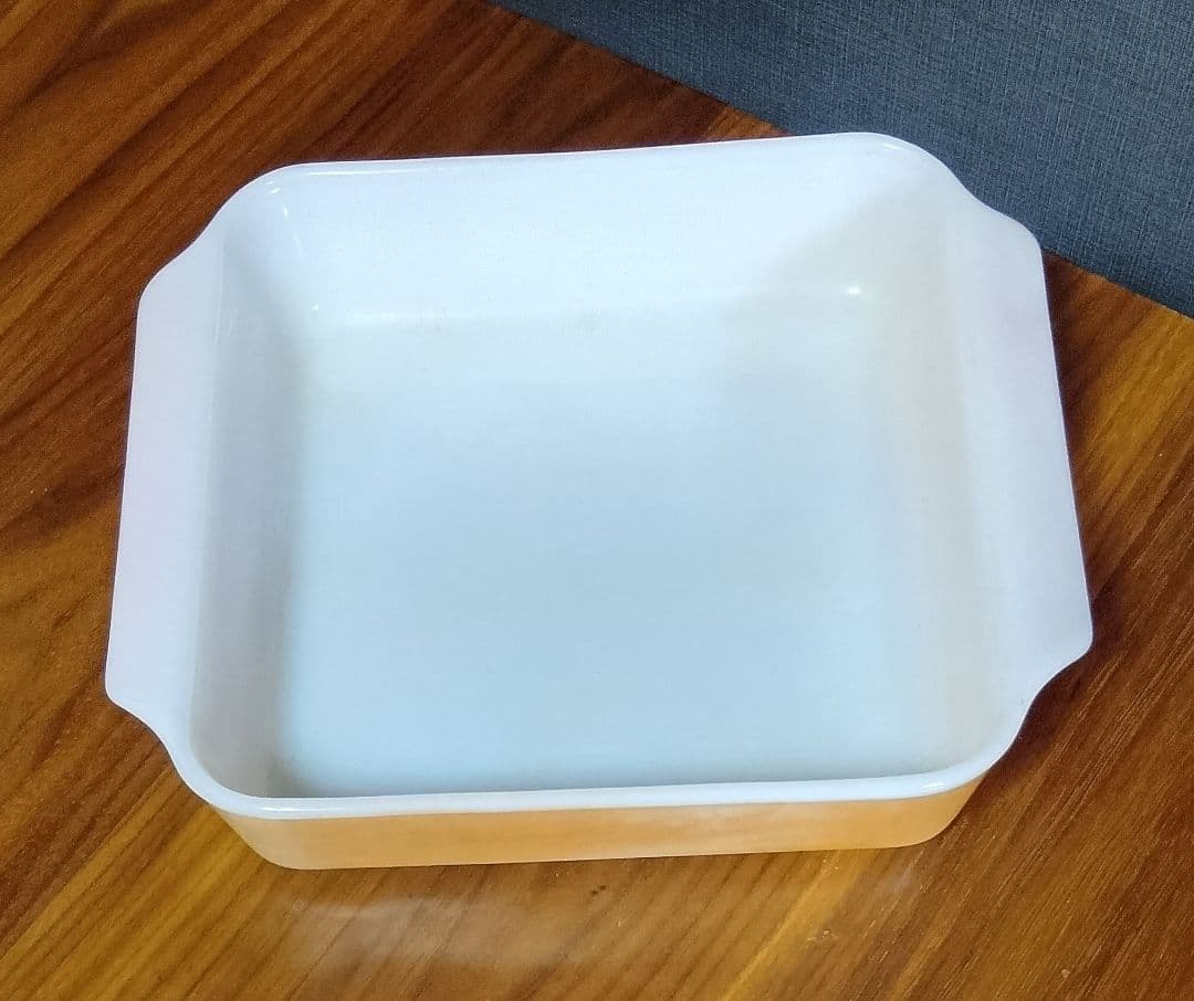 ファイヤーキング　ピーチラスター（カッパーティント）スクエアキャセロール