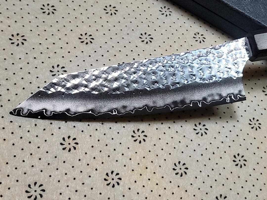 優黒崎　文化　sg2 文化170mm 黒檀柄