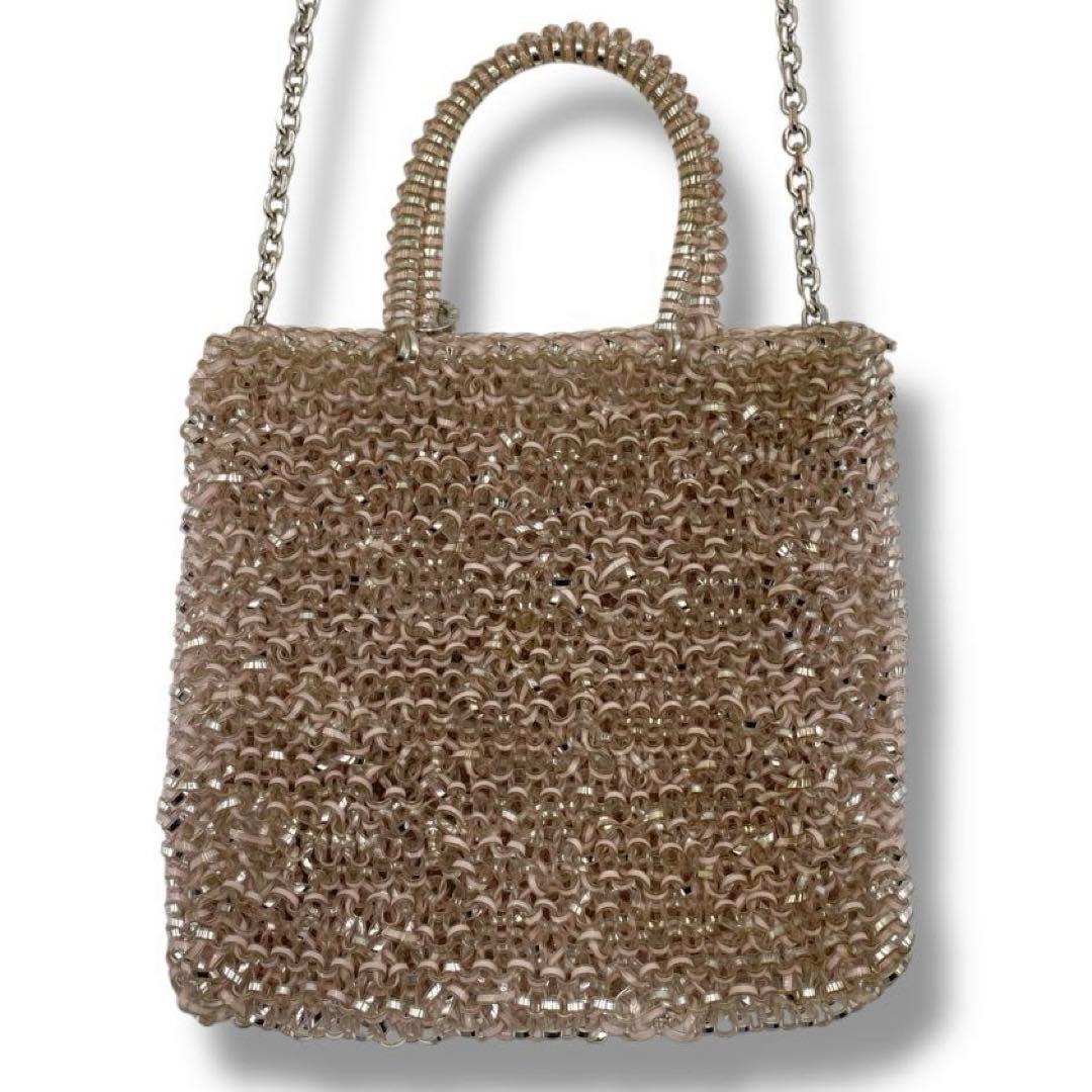 人気 ANTEPRIMA ミニアトゥーラ ワイヤー 2WAY バッグ パーティ