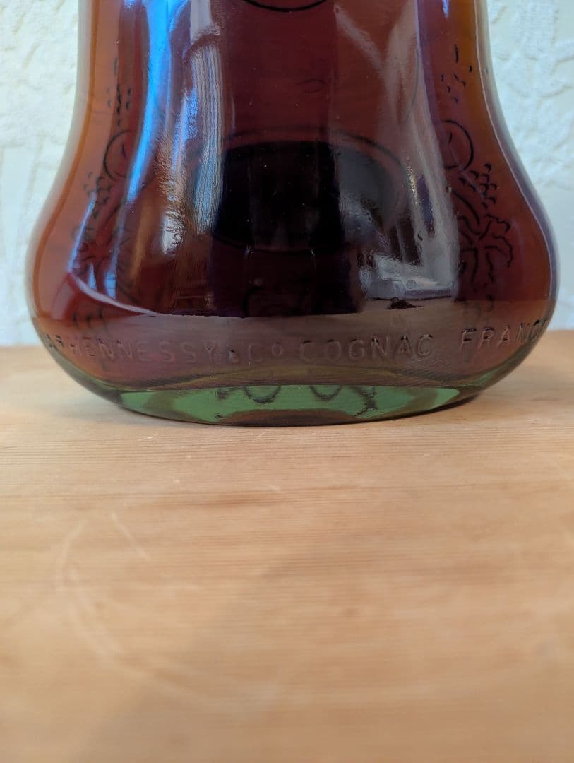 Hennessy　エクストラ　EXTRA　金キャップ　グリーンボトル　箱無し