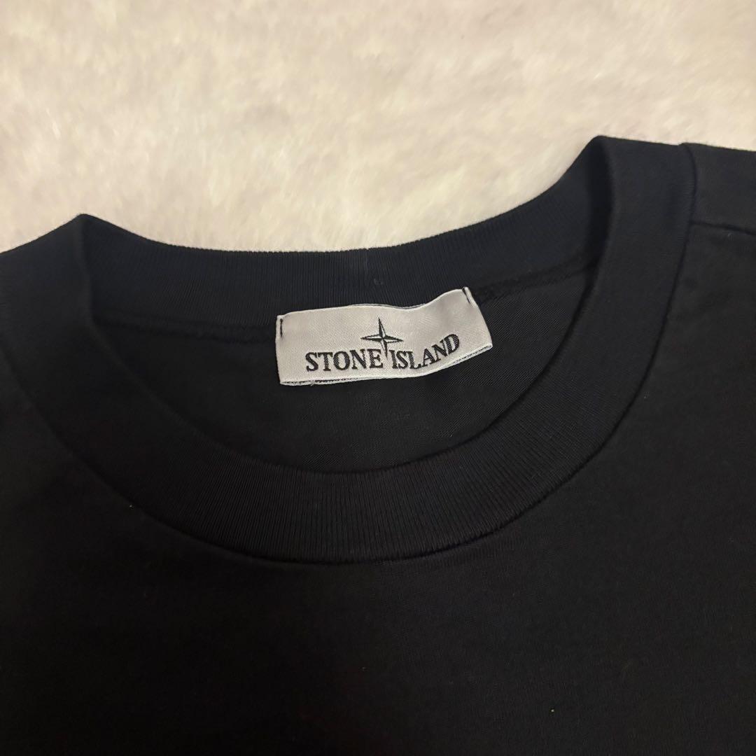 STONE  ブラック 長袖トレーナー 正規品 L