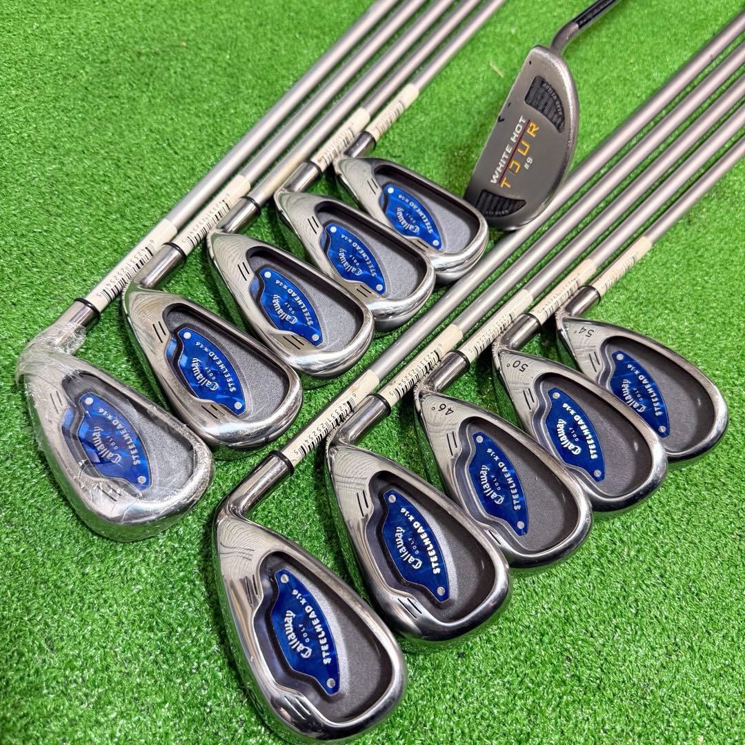 ゴルフセット　豪華　キャロウェイ　ラウンド仕様　フルセット　本格派　すぐ使える