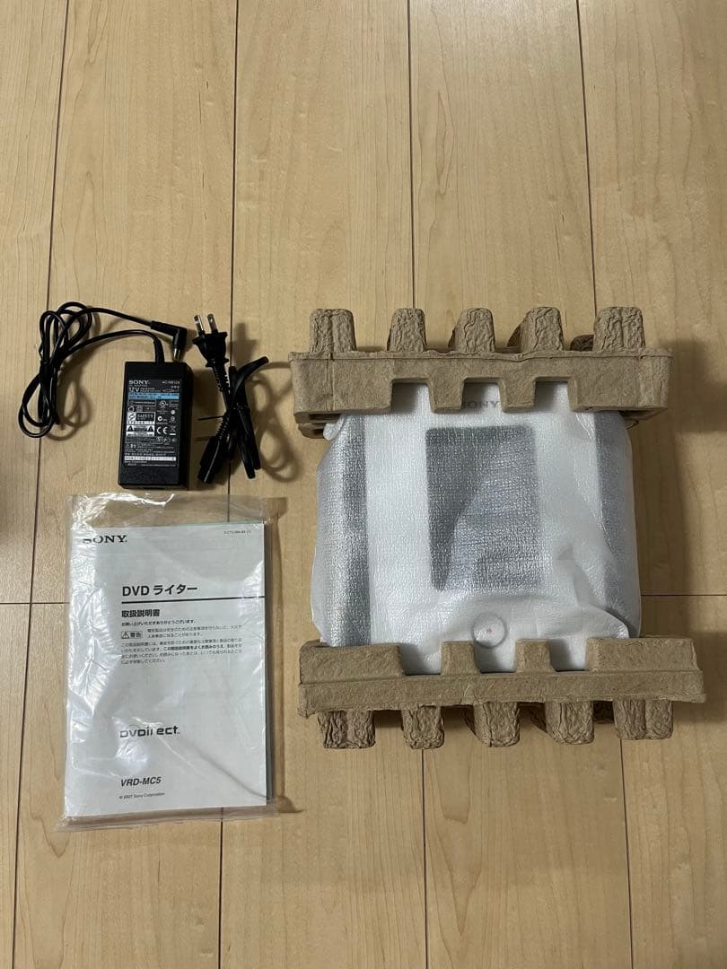SONY VRD-MC5 DVDライター 中古 動作品 外箱・説明書付き