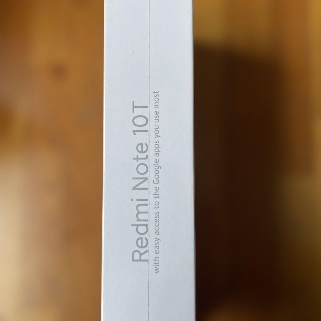 【新品未使用品】 Redmi Note 10Tブラック ソフトバンク