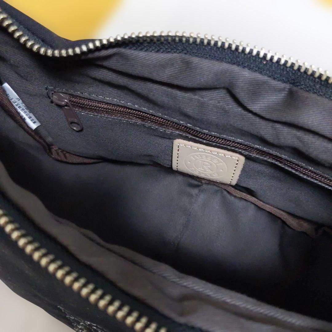 最終お値下げ【新品】russetブラック 2way ショルダーバッグ
