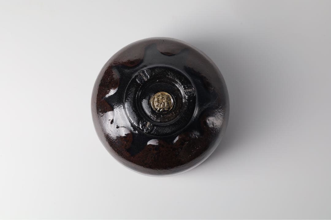 黒樂　のんこう写　稲妻