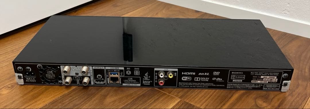 あべちゃん：ソニー　ブルーレイレコーダー　BDZ-ZW500