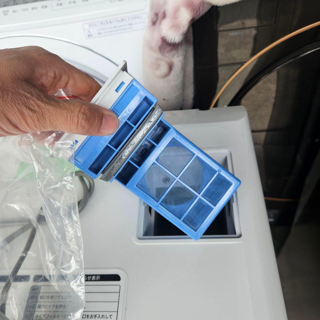 シャープドラム式洗濯乾燥機　ES-S7H　2023年製　7kg/3.5kg