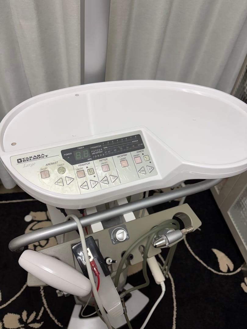 ホワイト フェイススチーマー デジタル操作