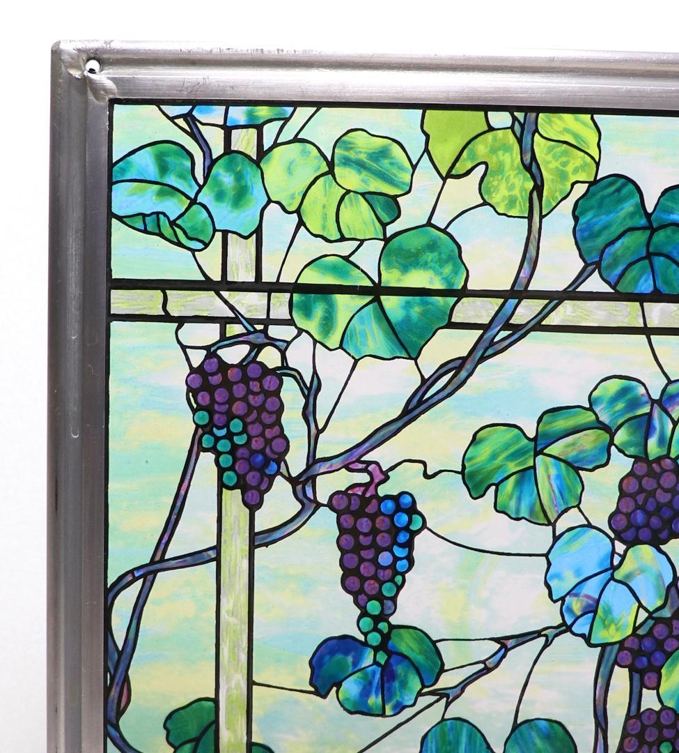 ティファニー ヴィンテージ ステンドグラス 葡萄の木 メトロポリタン美術館収蔵
