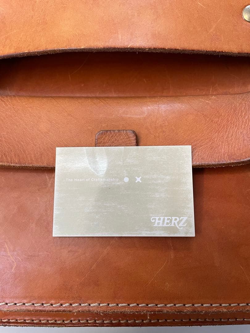 ビンテージ　OLD herz ヘルツ　bc-16 ブリーフケース　ショルダー