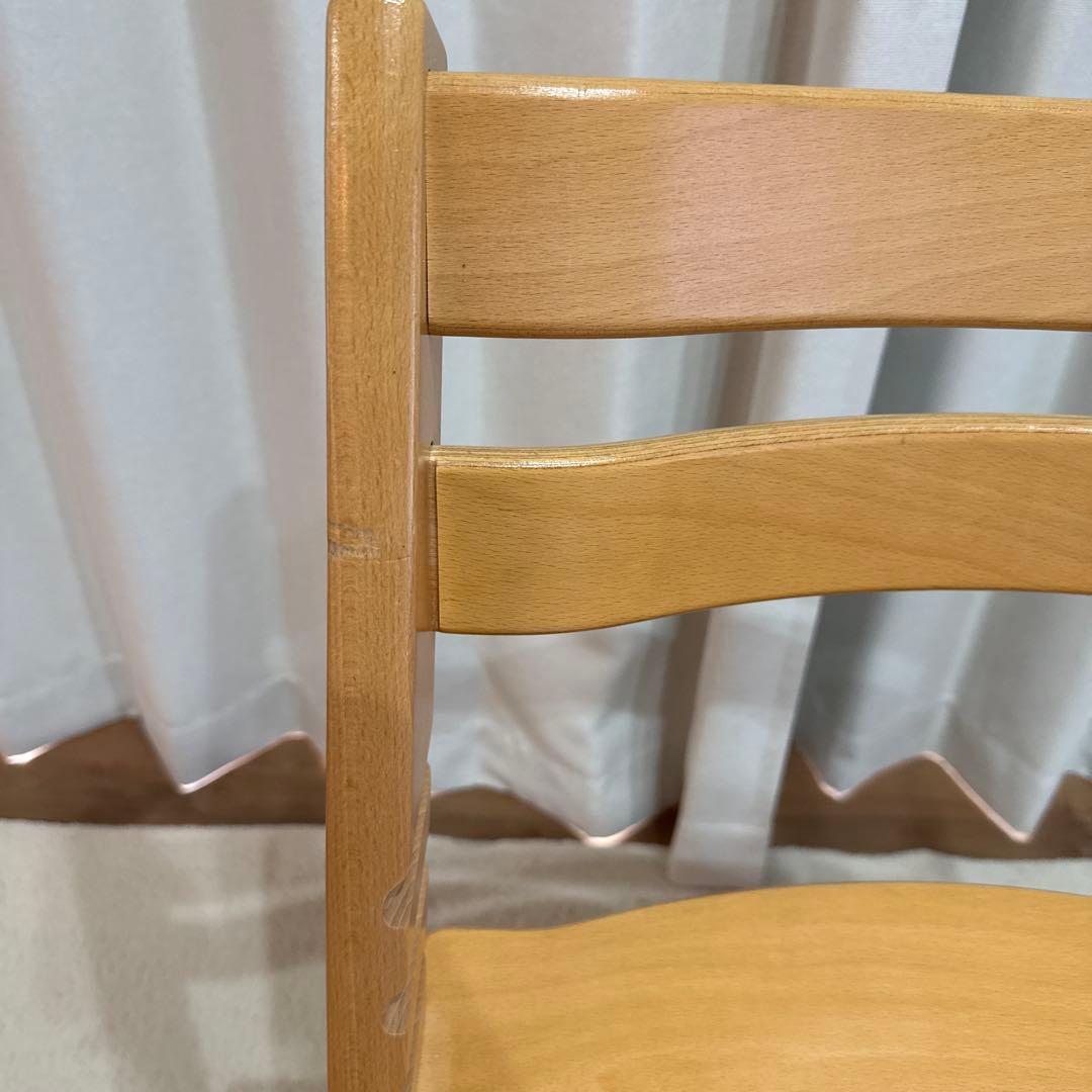 ①STOKKE ストッケ　トリップトラップ　ベビーチェア　ハイチェア　ナチュラル