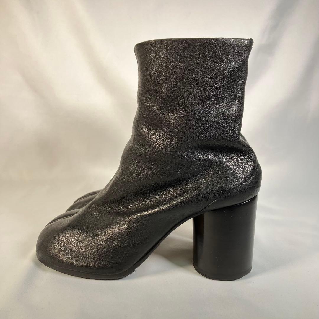 【美品級】メゾンマルジェラ　足袋ブーツ23.5cmタビアンクルブーツ