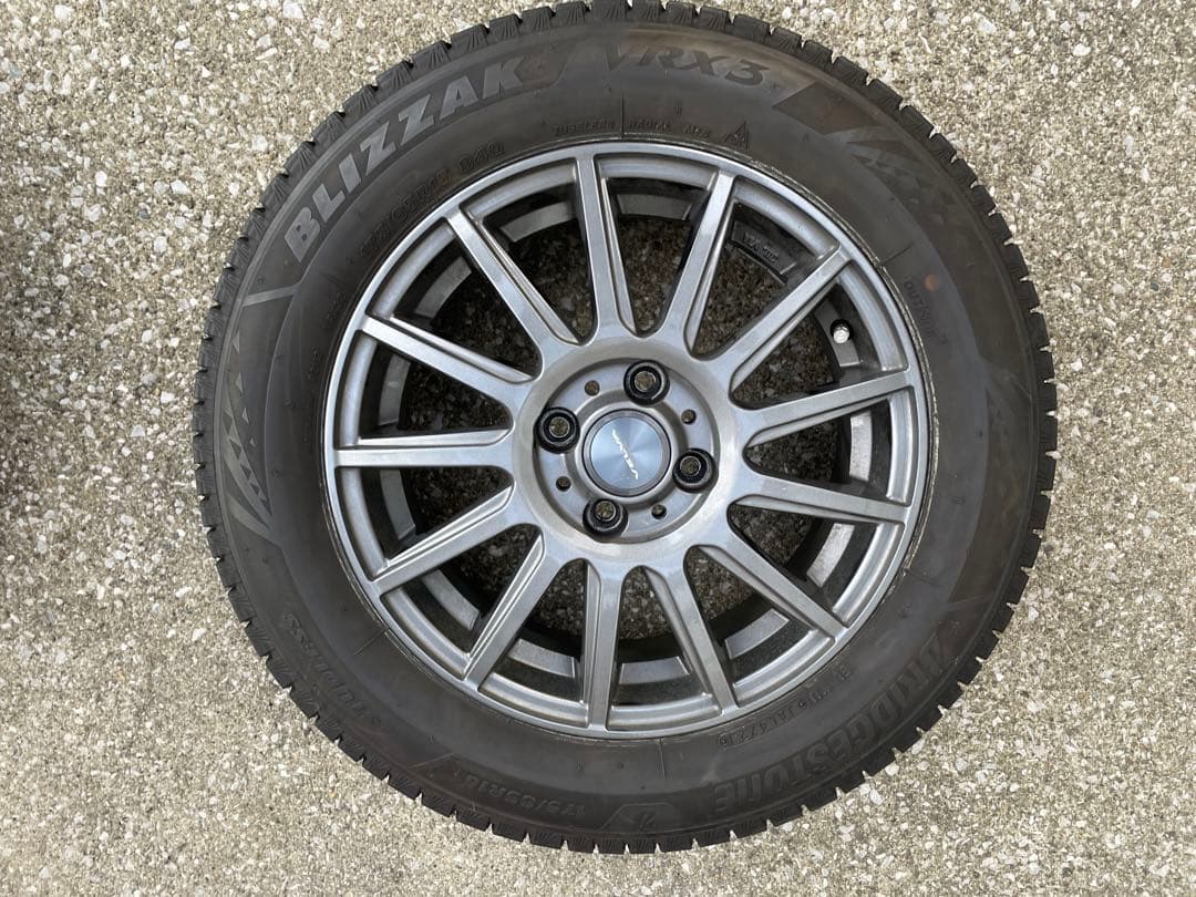 ブリヂストン VRX3 タイヤ 175/65R15 ホイールセット