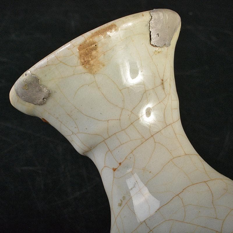 朝鮮美術　李朝　高麗白磁　徳利　V　R7187