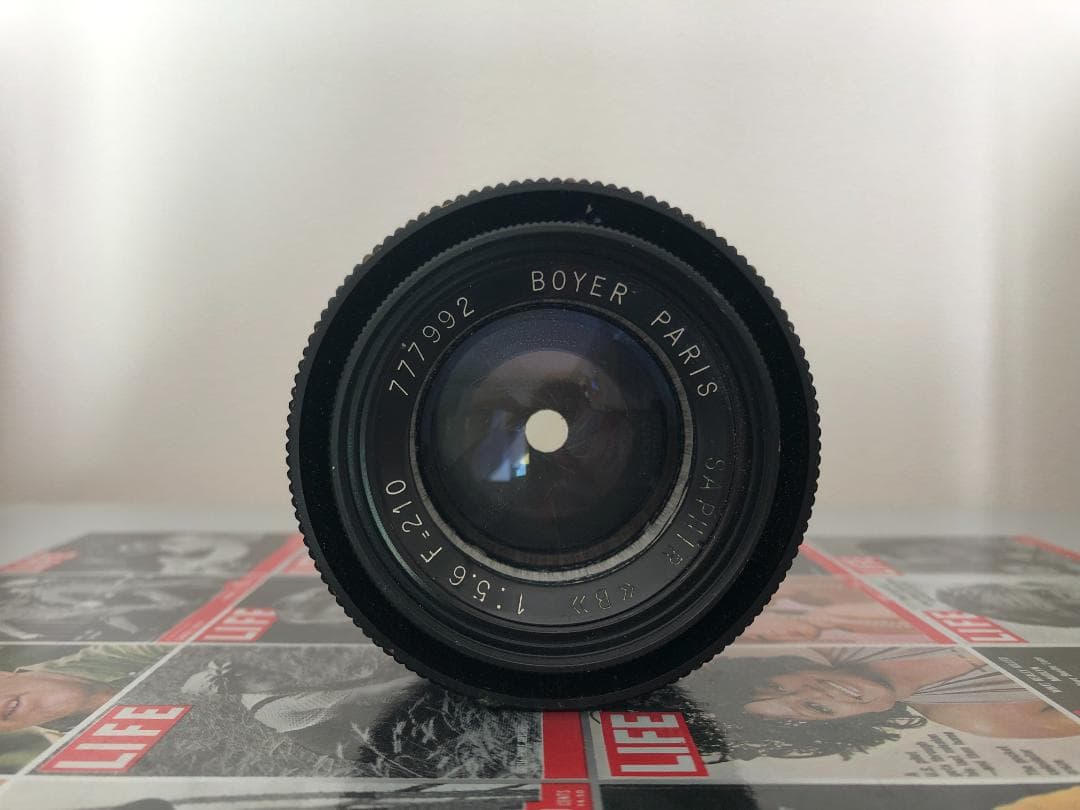★激レア M42改造 BOYER PARIS SAPHIR B 210／F5.6