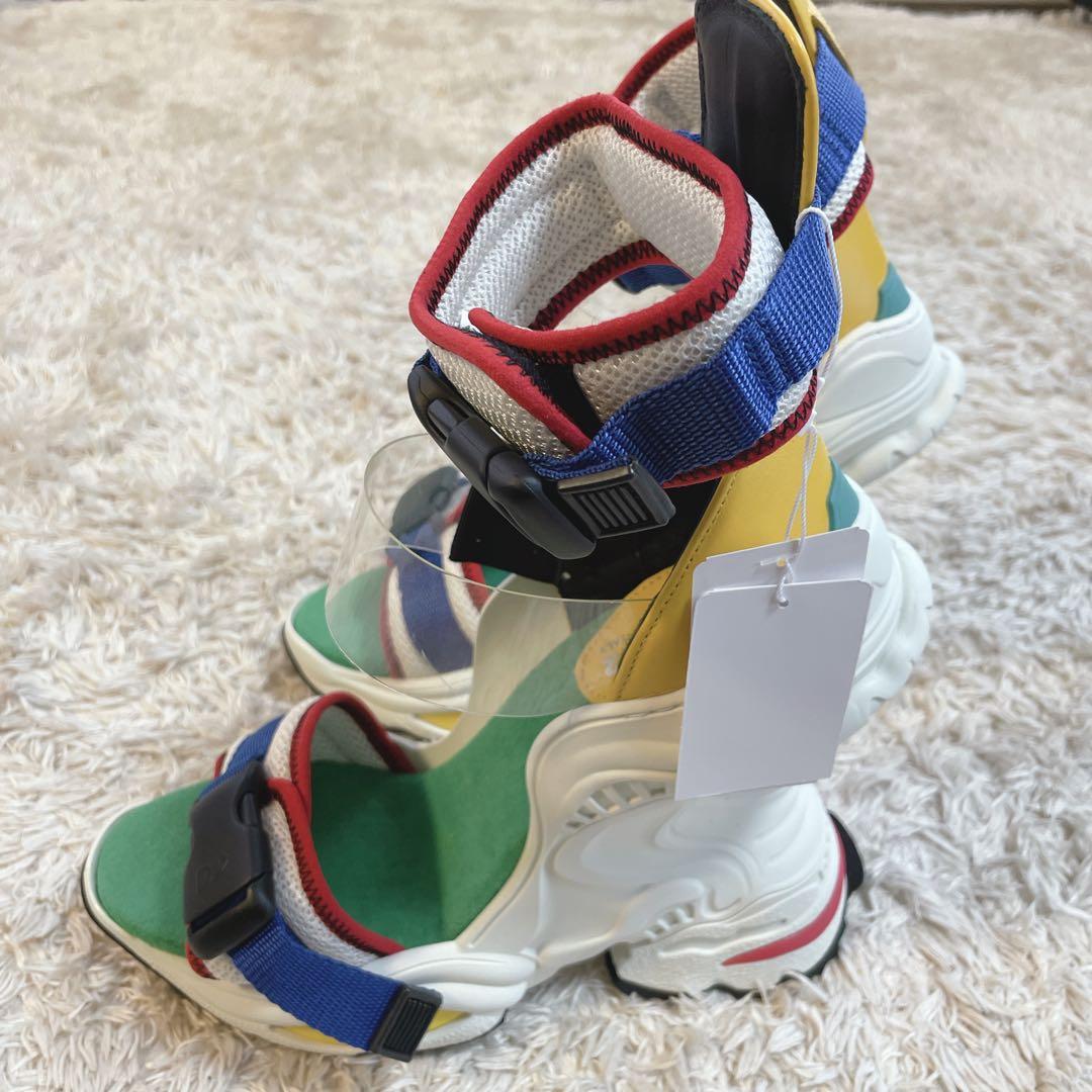 【未使用】DSQUARED2 ディースクエアード⭐️レア ウェッジヒールサンダル