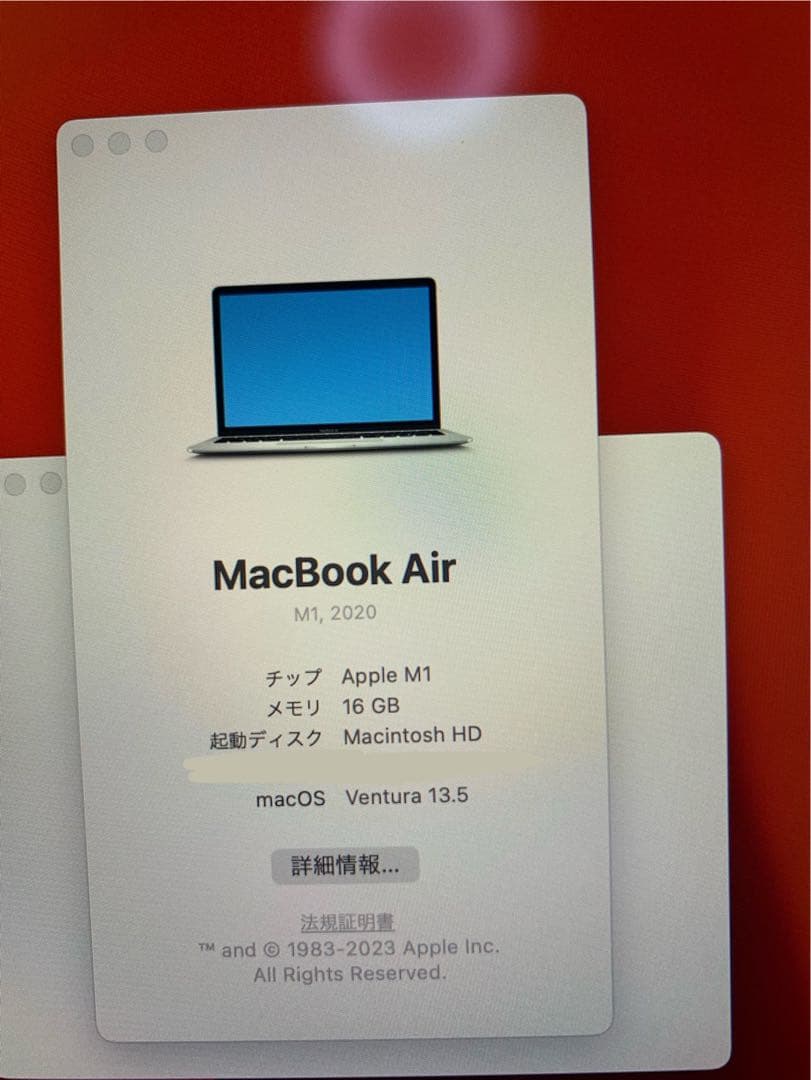 Trishaeshae18様限定　MacBook Air M1