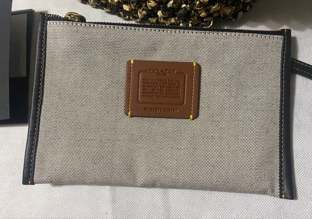 【完売品，新品】COACH タビーCデザインかごバック、紙袋、保存袋付き