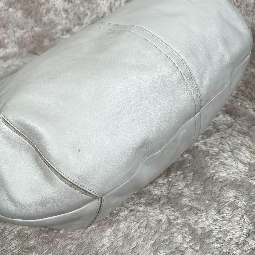 COACH コーチ ワンショルダーバッグ レザー ホーボー 9223 白