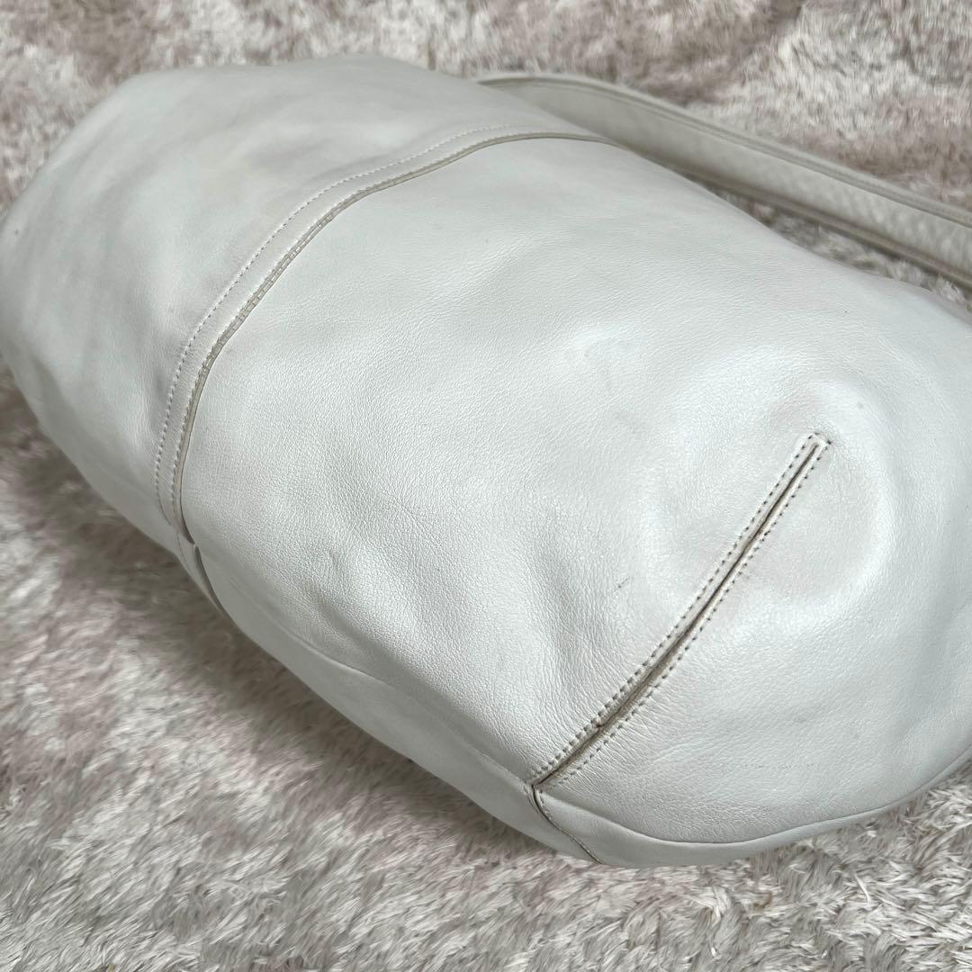 COACH コーチ ワンショルダーバッグ レザー ホーボー 9223 白