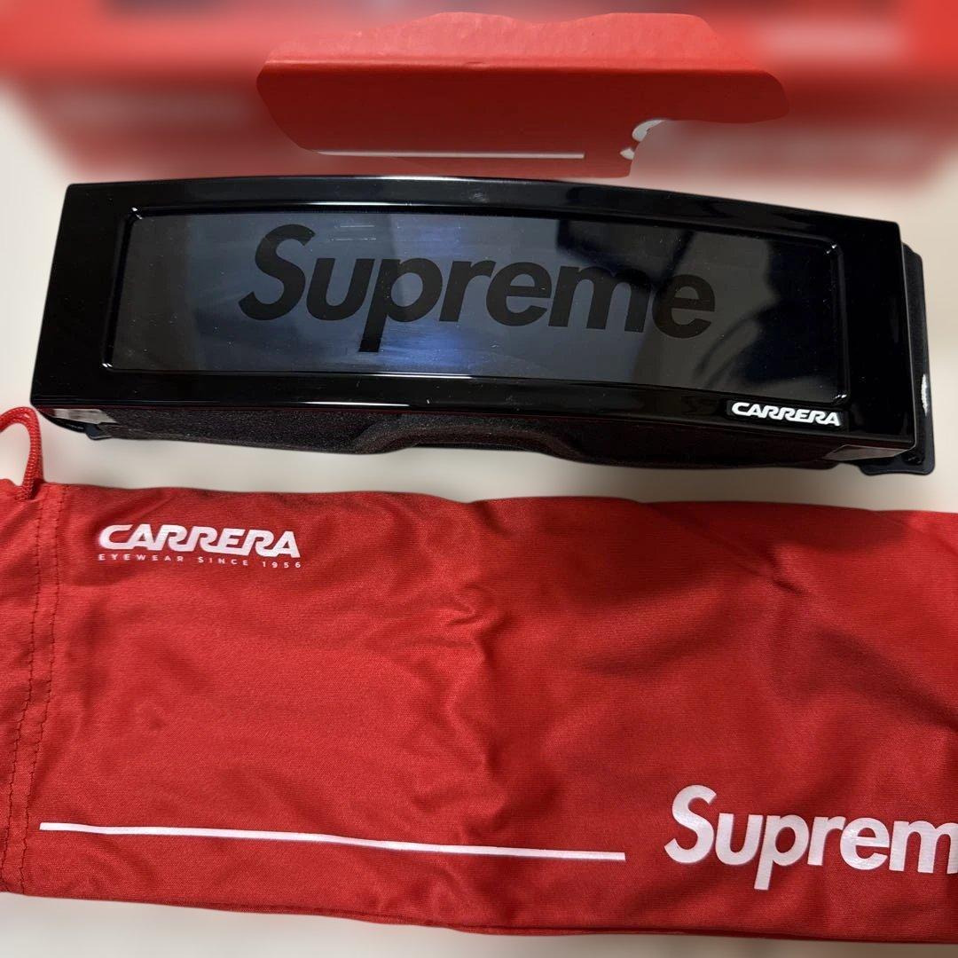 Supreme Carrera ゴーグル ブラック 収納袋付き