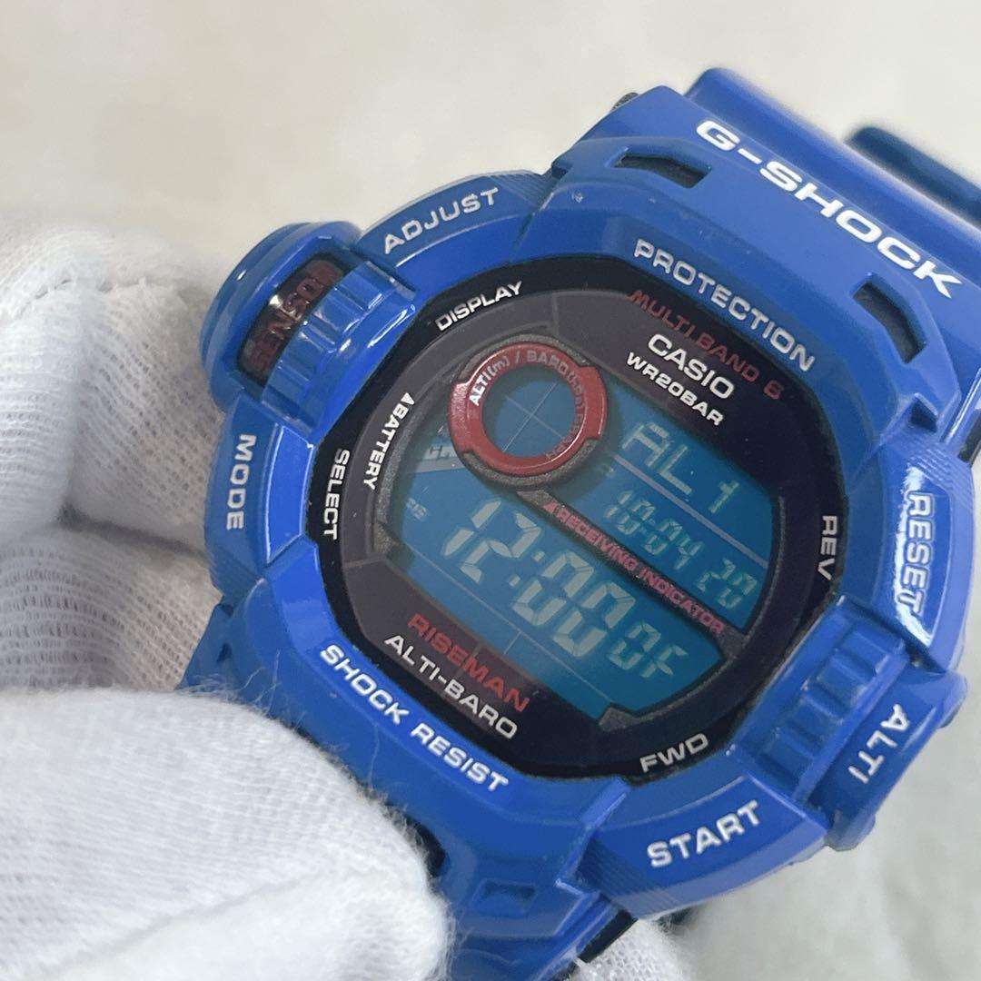 ✨美品✨ G-SHOCK RISEMAN GW-9200BLJ-2JF ブルー