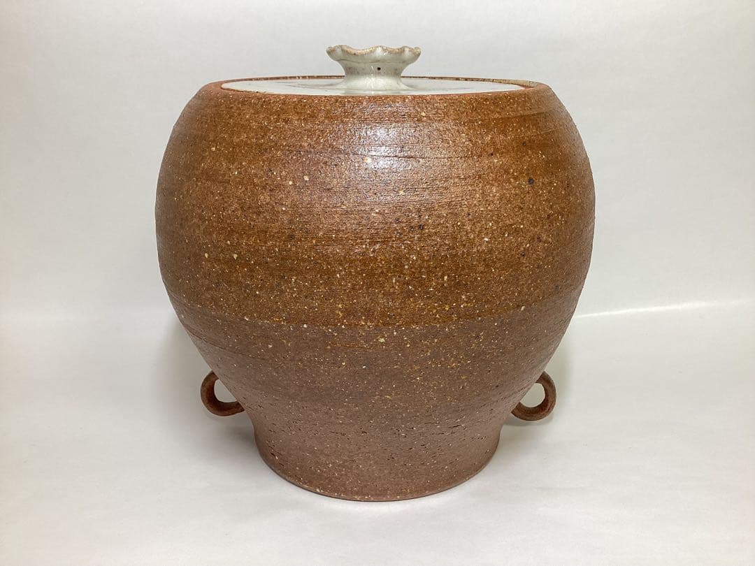 茶道具 古物品 水指 信楽 単瓢 西尾香舟 木箱入