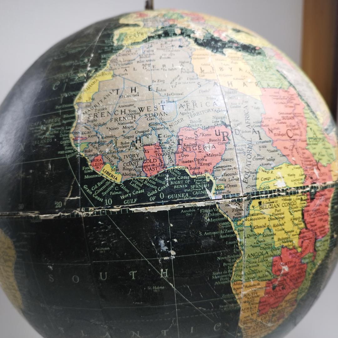 90年以前 リプルーグル 地球儀 ブラックオーシャン レプログル アメ hS0b