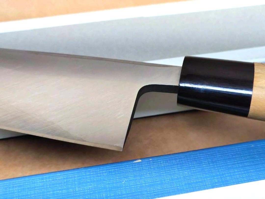 正本 本霞・玉白鋼 相出刃庖丁 195mm KS2419