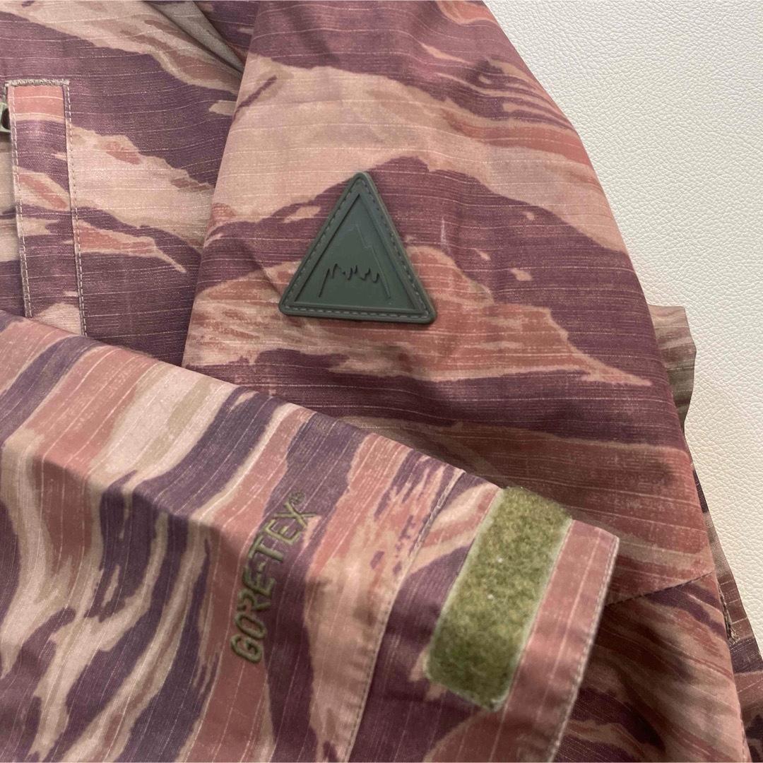 6651 バートン　ジャケット　ゴアテックス　迷彩柄　メンズ　スノボウェア