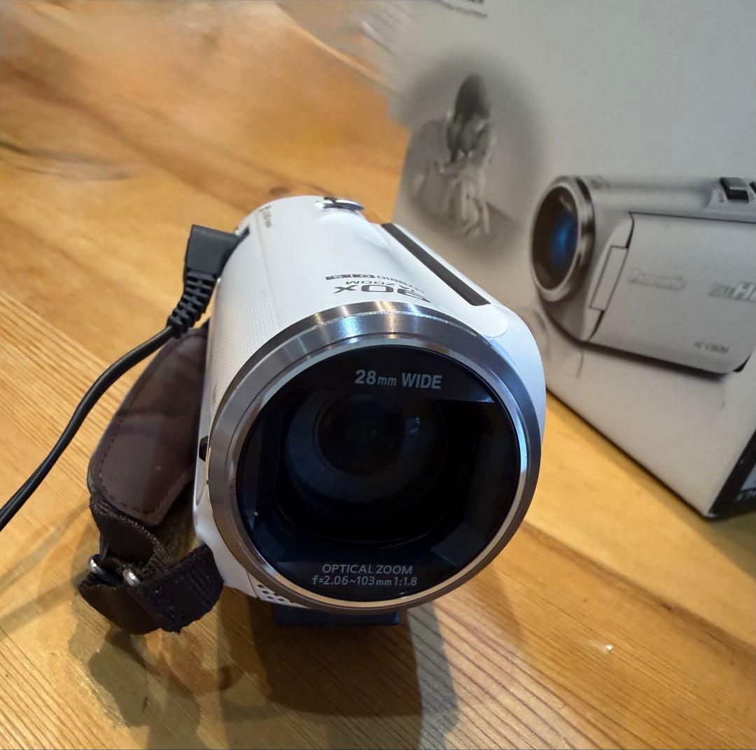 PanasonicデジタルハイビジョンビデオカメラHC-V360 Mホワイト