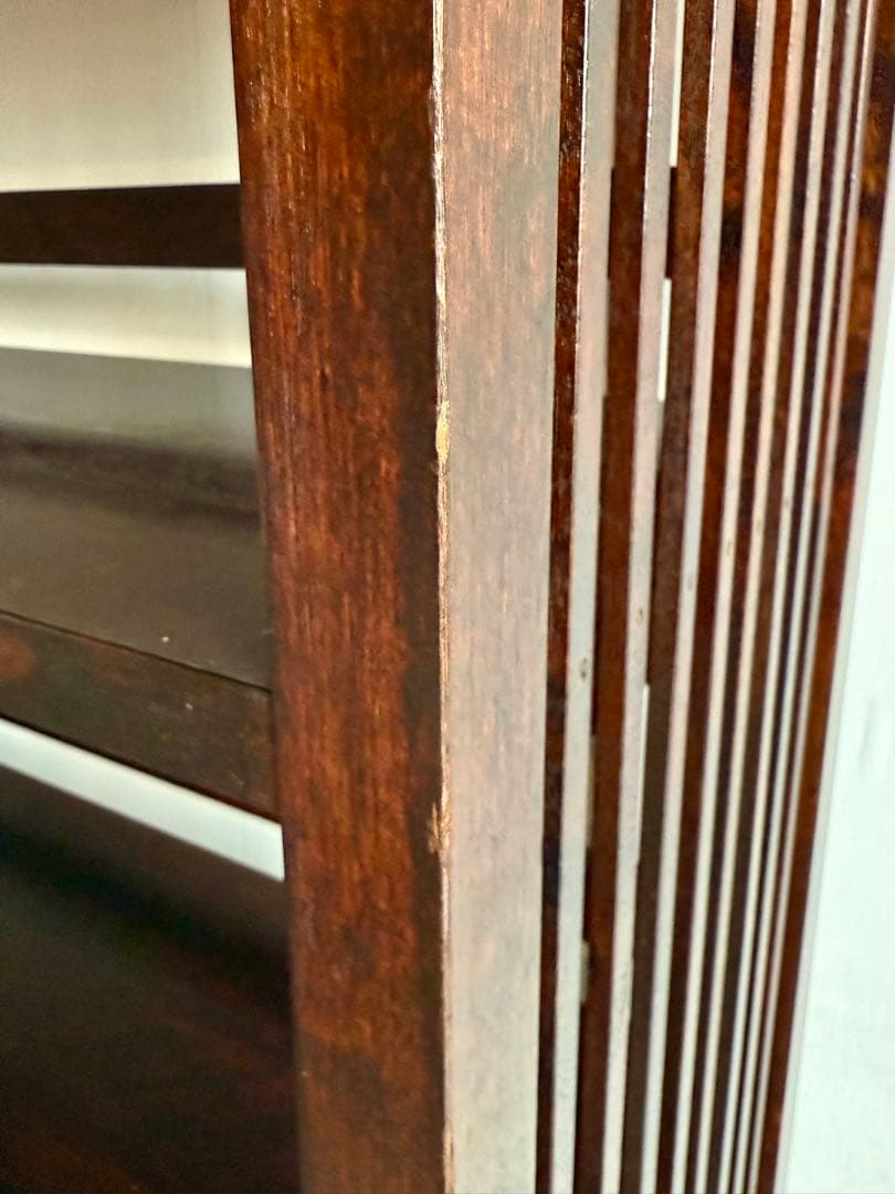 松本民芸家具 伝統工芸 ミズメザクラ 書棚 本棚 飾り棚 シェルフ