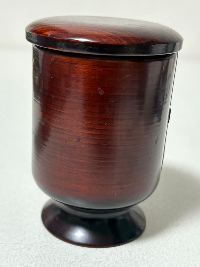 柴田慶信商店 慶信作 秋田杉 曲げわっぱ 湯呑 茶道具シバキ塗り 茶器